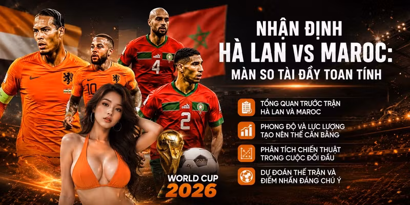 Hà Lan VS Maroc